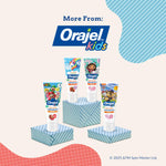 Orajel Naturals Paw Patrol Kids Fluoride Toothpaste, Fruity, 4.2 Oz, 4-Pack