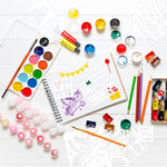 Bsenhe 48PCS Stencils for Kids, Stencils for Painting Crafts Reusable Drawing Art Stencil Washable Primary Shape Paper Scrapbooks Template for Kids Toddlers Preschool Back to School