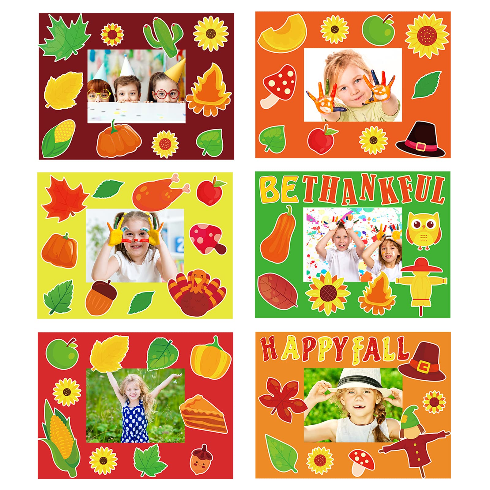 chiazllta 30 Pack Summer Crafts Kit for Kids End of School Year Picture Frames Beach DIY Art Crafts Classroom Summer Activities Game Party Favor