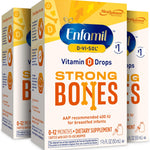 Enfamil Baby Vitamin D-Vi-Sol Liquid Vitamin D Drops, Supports Strong Teeth & Bone Development, 50mL Bottle