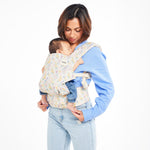 Baby Tula Explore Carriers - Breathable Baby Carrier Newborn to Toddler - Adjustable Toddler Carrier - Multiple Ergonomic Positions Front and Back - Ergonomic Fit for 7-45 lb - Mesh, Daisy Chain
