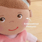 HABA Snug Up Camilla - 10" Soft Doll, Machine Washable - Perfect Snuggly First Soft Baby Doll and Toddler Plush Figure for 6 Months and Up