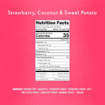 Once Upon a Farm Organic Baby Fruit & Veggie Puffs Strawberry, Coconut & Sweet Potato, 1.5oz