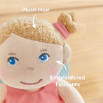 HABA Guardian Angel Mini Doll Lucy- Tiny 6" Angel Baby Doll, A First Baby Doll for Toddlers 1-3 & Angel Plush Toys