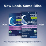 Mommy's Bliss Organic Baby Bedtime Drops + Overnight Immunity Support*, Promotes Restful Night, Melatonin Free, Age 4 Month+, 2 Fl Oz
