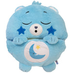 Happy Nappers: Care Bears Sleep Sack Large - Bedtime Bear - 66 x 30, 2-in-1: Plush Character Opens Into Sleeping Bag, Soft Nap & Play Animal, Kids 7+