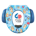 Bluey Soft Potty Seat - Potty Training Toilet Seat, Soft Cushion, Baby Potty Training, Safe, Easy to Clean