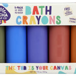 PACHA SOAP Rainbow Assortment Bath Crayons, 7.5 OZ