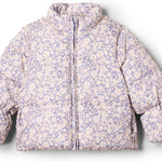Amazon Essentials x Sofia Grainge Toddlers and Baby Girls' Taffeta Puffer Jacket