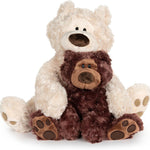 GUND Philbin Classic Teddy Bear, Premium Stuffed Animal for Ages 1 and Up, Chocolate Brown, 12”