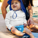 green sprouts Baby Toddler Eco Snap Swim Diaper - Blue Octopus - 18mo