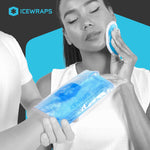 ICEWRAPS Reusable Multipurpose Gel Ice Packs in 4 Sizes - Hot Cold Pack for Kids Injuries, First Aid, Sport Injuries, Breastfeeding, Wisdom Teeth, Muscle and Joint Pain Relief - 7 Pack
