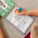 Melissa & Doug On the Go Water Wow! Reusable Color with Water Activity Pad 6-Pack, Sports, Occupations, Adventure, Safari, Under the Sea, Animals - FSC Certifieda