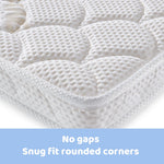 Tiankehan Mini Crib Mattress - 38x24x4 Inch- Dual Sided with Firm Support and Comfort Foam- Breathable, Quiet and Odorless, Fits Most Mini Cribs (Does Not Fit Playard or Standard Crib)