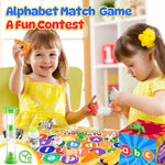 Montessori Toys for Toddlers,Alphabet Mystery Box Letters Matching Game Learning Toys Educational Preschool Games for Kids Ages 3-7 Easter Basket Stuffers Birthday Gifts Toys for Kids Ages 2-4 5-7