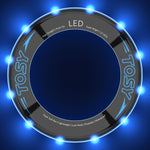 TOSY Flying Ring - 12 LEDs, Super Bright, Lost Mode, Auto Light Up, Safe & Soft, Waterproof, Lightweight, Birthday, Camping Toy, Easter Gift for Kid/Boy/Girl