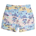 RUGGEDBUTTS Boys Performance Hybrid Stretch Swim Trunks - Fashion Swim Trunks, UPF 50+, Boy Swim Trunks