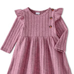 Baby Girl Clothes Toddler Dresses Infant Fall Winter Outfits Little Coat Princess Cardigan Dress Set +Cute Bag