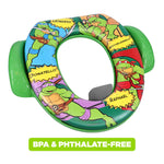 Nickelodeon TMNT “Comic“ Soft Potty Seat and Potty Training Seat - Soft Cushion, Baby Potty Training, Safe, Easy to Clean