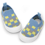 BACSAC Baby Shoes Toddler Shoes Boys Girls Infant Sock Shoes Lightweight Breathable Walking Baby Shoes 6-36 Months Blue,6-9 Months
