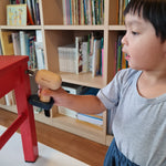 PlanToys® Wooden Handy Carpenter Set for Montessori Inspired Practical Life Play | Fine Motor, Construction and Imaginative Skill Building | Eco Friendly Tool Set for Creative Hands On Learning