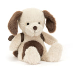 Jellycat Backpack Puppy Stuffed Animal, 8.5" - Dogs & Puppies Plush Toy - Classic Children's Gift