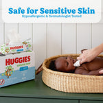 Huggies Natural Care Refreshing Baby Wipes, Hypoallergenic, Scented, 10 Flip-Top Packs (560 Wipes Total), Packaging May Vary