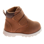 French Toast FT Casual Boots Ankle High Workboot - Trekking Walking Climbing Hiking Boot for Kids - Tan (Size 5 Toddler)