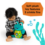 Baby Einstein Ocean Explorers Neptune’s Cuddly Plush Composer Musical Discovery Toy, Ages 6 Months and up
