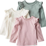 little planet by carter's Baby 3-Pack Tops Made with Organic Cotton