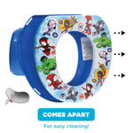 Spidey and His Amazing Friends "Team Up" Soft Potty Seat and Potty Training Seat - Soft Cushion, Baby Potty Training, Safe, Easy to Clean