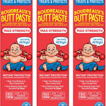 Boudreaux's Butt Paste Maximum Strength Diaper Rash Cream, Ointment for Baby, 4 oz Tube