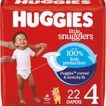 Huggies Size Newborn Diapers, Little Snugglers Baby Diapers, Size Newborn (up to 10 lbs), 31 Count, Packaging May Vary