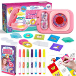 Sticker Maker for Kids - Make Your Own 60 Stickers with DIY Puffy Sticker Kit - Create a 3D Sticker Machine Arts and Crafts for Kids Ages 6-12 - Fun Craft Kits & Gifts for Girls Boys Year Old