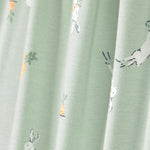 Carter's Neutral PurelySoft Long-Sleeve 2-Piece Pajamas, Green Bunny, 4T