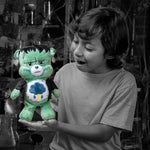 Care Bears Universal Monsters 9" Fun Size Plush - Grumpy Bear as Frankenstein - Soft, Huggable Plushie, Stuffed Animal for Girls and Boys, Ages 4+