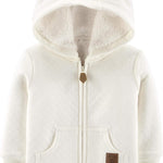 Simple Joys by Carter's Baby Hooded Sweater Jacket with Sherpa Lining