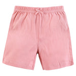 Hudson Baby Unisex Baby Shorts Bottoms 4-Pack, Soft Pink Roses, 9-12 Months