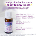 Enfamil Dual Probiotics Vitamin Drops, Supports Baby's Immune & Digestive Health*, 8.7mL Bottle