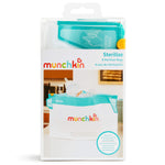 Munchkin Sterilize Microwave Bottle Steam Sterilizer Bags, for Baby Bottles, Pump Parts and More, 30 Uses per Bag, 6 Pack