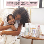 The Honest Company 2-in-1 Cleansing Shampoo and Body Wash for Sensitive Skin, Gentle Tear-Free Hypoallergenic Baby Wash with Naturally Derived Ingredients, Fragrance-Free, 10 fl oz