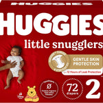 Huggies Size Newborn Diapers, Little Snugglers Baby Diapers, Size Newborn (up to 10 lbs), 31 Count, Packaging May Vary
