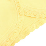 Lilax Baby Girls' Knit Long Sleeve Button Closure Bolero Cardigan Shrug (3-6 Months, Yellow)