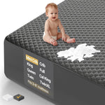 OhGeni 100% Waterproof Mattress Protector, Queen Size Mattress Pad, Fits 6"-20" Mattresses with Deep Pocket, Cooling, Breathable Fitted Sheets, Soft Bed Cover, Noiseless, Machine Washable
