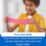 Fat Brain Toys Hey Clay Animals, Air Dry Clay Kit with Interactive App for Kids & Tweens, Modeling Clay and Crafts Set