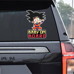SHOP A THING – Baby on Board Sticker Baby Anime – Vinyl Decal for Car, Truck, and Van – Waterproof Decal for Waterbottle – Indoor and Outdoor Use for Laptop and iPad – Removable Window Decal – SAT 027