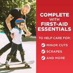 All-Purpose Portable Compact First Aid Kit for Minor Cuts, Scrapes, Sprains & Burns, Home, Car, Travel, Camping & Outdoor Emergency Kit, FSA/HSA Eligible, 160 Pieces