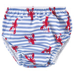 Hudson Baby Unisex Baby Swim Diapers, Anchors, 0-6 Months