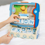 Melissa & Doug PAW Patrol Wooden See & Spell Pup Pad Game - FSC Certified