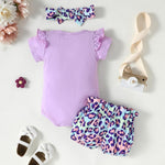 AMAWMW Big Sister Little Sister Matching Outfits Romper/Shirt+Shorts/Skirt+Headband Toddler Baby Girl Summer Clothes